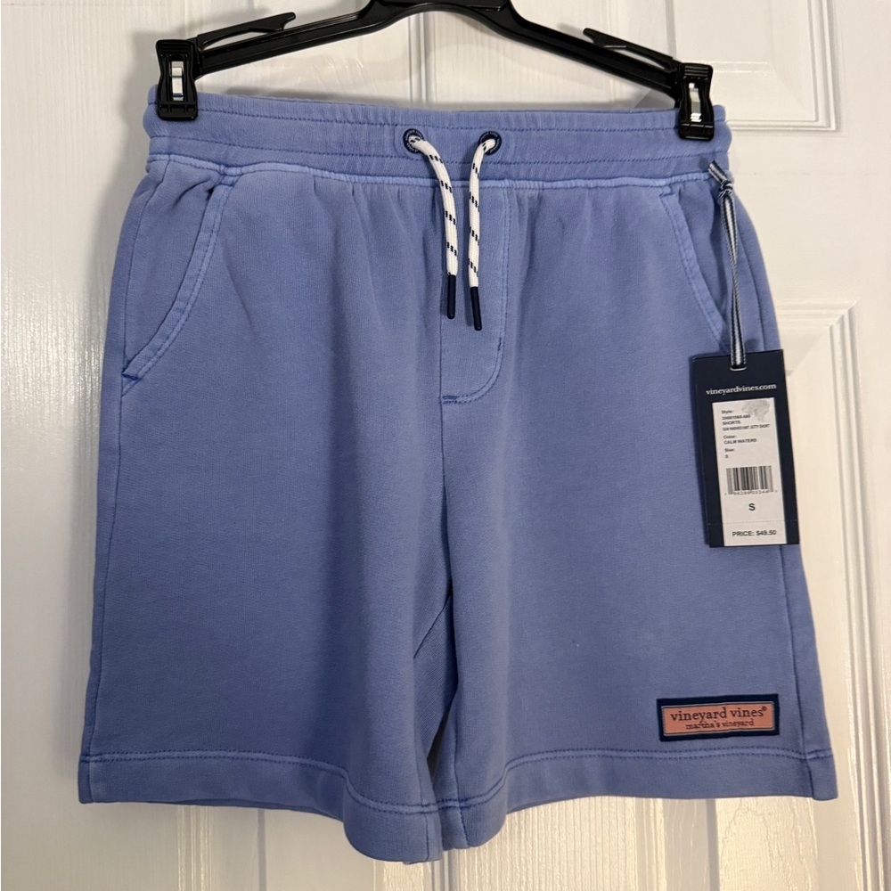 Boys Vineyard Vines Light Blue Shorts size small